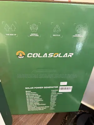 Cola Solar Generator 3.6kwh Lithium Battery