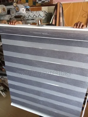 Gray Window Blinds