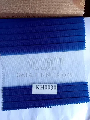 Blue Window Blinds
