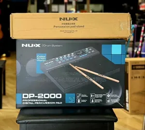Nux Drum System Dp_2000 Digital Percussion Pad With the Stand