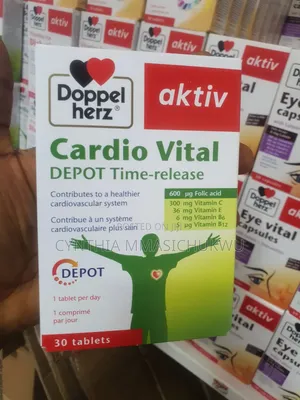 Doppelherz Aktiv Cardio Vital Depot Time-Release Supplement