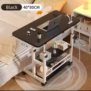 Simple Adjustable Laptop Desk With Wheels