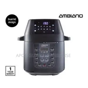 Ambiano Professional 2in1 Electric Air Fryer and Pressure Cooker