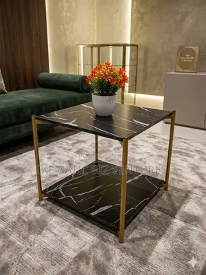 Black Nordic Side Table