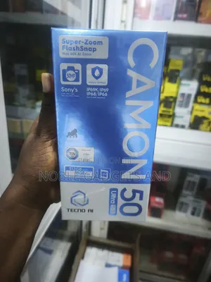 New Tecno Camon 50 256 GB Black
