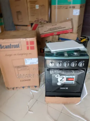 Brand New Scanfrost 50x50 4 Gas Burner Gas Cooker+ Oven