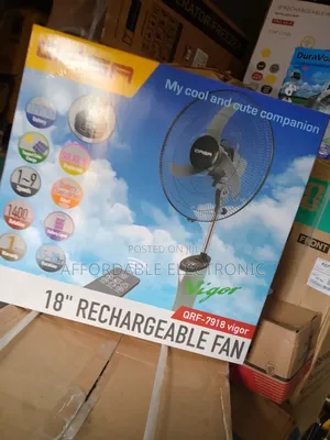 Qasa 18inch Rechargeable Fan