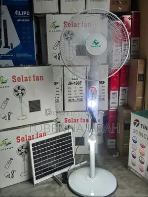 Generic 16" Rechargeable Solar Fan