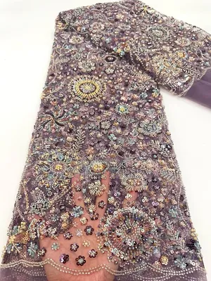 Clamp Beaded Lace