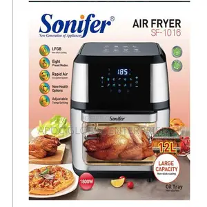 Sonifer Xl 12l Digital Air Fryer Oven - 1800w
