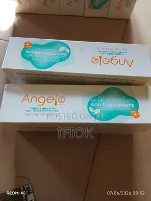 Angelo Anti--Aging Fluoride Free Toothpaste