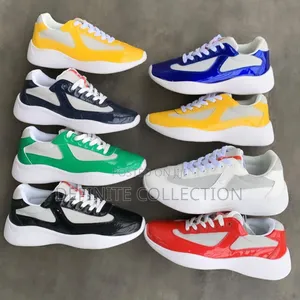 Prada Luxury Glossy Sneakers