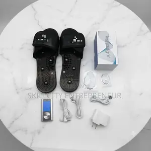 Foot Massager Slippers With Therapy Massager Machine