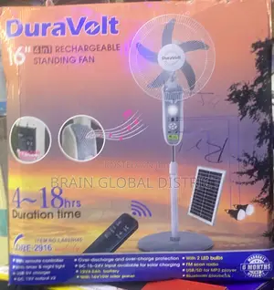 Duravolt Rechargeable Fan