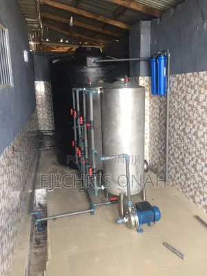 2,000lph Locally Fabricated Stainless Plant.