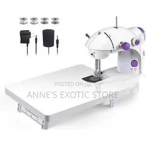 Portable Mini Electric Sewing Machine Extension Table Foot Pedal