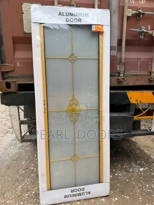 Full Toughened Glass Toilet Door