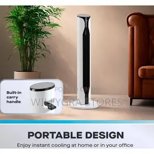 Daewoo 36 Inch Slimline Tower Fan With Remote Control
