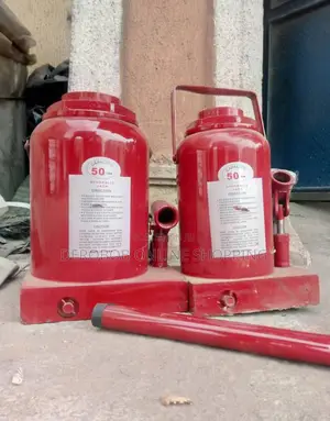 50-Ton Hydraulic Bottle Jack