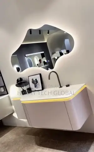 Highly Designs of Cabinets Basin With Mirrors (Size 80,90and 120)