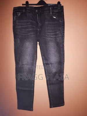 Black Jeans Trouser Size: 33,34,35 36