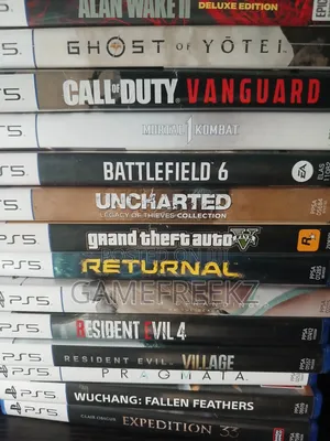 Latest Ps5 Games Ghost Call of Duty Cold Ufc 5