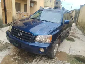 Toyota Highlander 2003 Blue