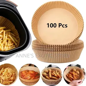 100pcs Disposable Air Fryer Paper Liners – 100 Sheets