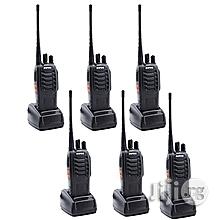 Baofeng Bf888s Walkie Talkie 6 Pieces
