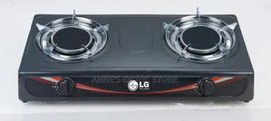 Lg 2-Burner Infrared Gas Cooker With Auto Ignition – Stainless Steel