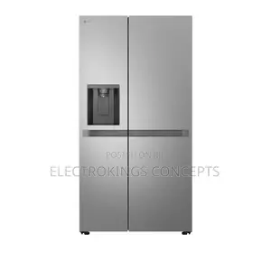 Lg 684l Side-by-Side Refrigerator With Water Dispenser | Gc L257klkw