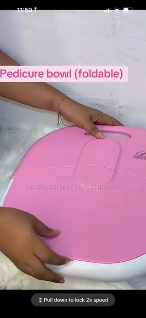 Foldable Pedicure Bowl