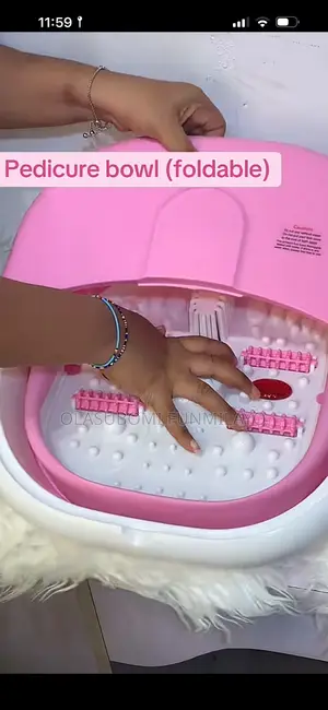 Foldable Pedicure Bowl