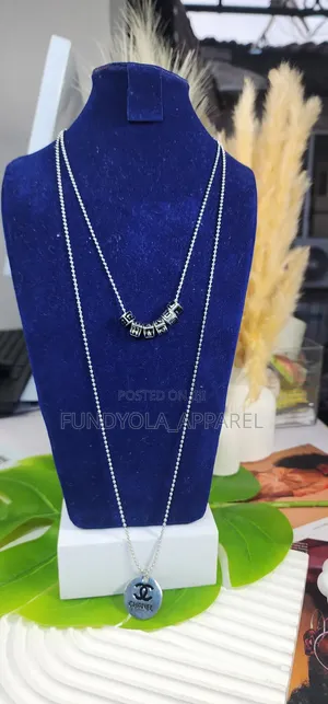 Vintage Monogram Cube Necklace