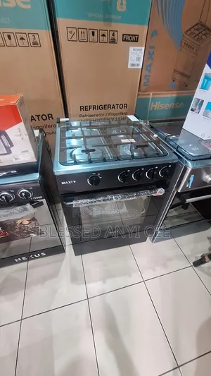 Brand New Maxi 4 Burners Standing Gas Cooker With Oven 60 by 60cm