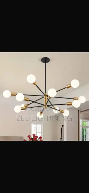 By 12 Bulbs Room Chandelier