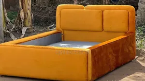 A Fabric Bedframe 4.5x6 Feet Available