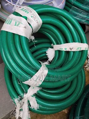 1" Green Water Suction Hose. 30 Yards in a Bundle