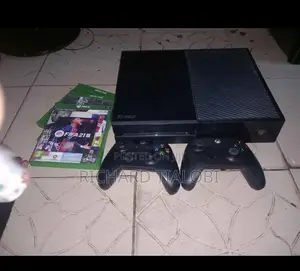 Xbox One Console With Two Controllers Adapters and Accessories
