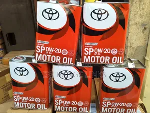 Toyota Sp 0w-20 Engine Oil 4l Direct for Toyota and Lexus Cars