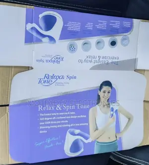 Relax And Spin Tone (Portable Slimming Toning And Relaxing Machine)