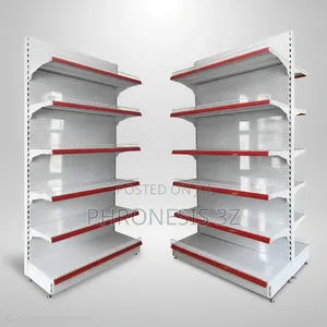 4ft Heavy Duty Supermarket Shelf (6 Steps)
