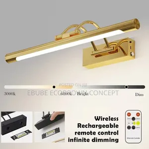 Rechargeable Wall Lights for Mirror and Picture Frame Available