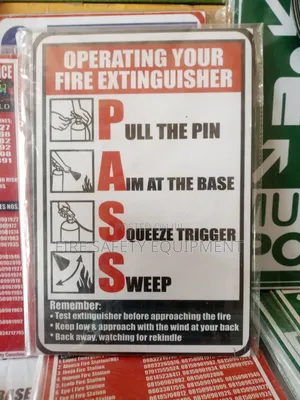 Fire Notice How To Use A Fire Extinguisher