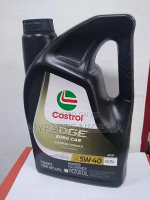 5w-40 Castrol Edge Euro Car Motor Oil 5l