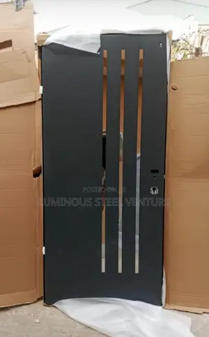 The Door Leaf Is Heavily Fortified With 5 to 6 Internal Vertical Steel