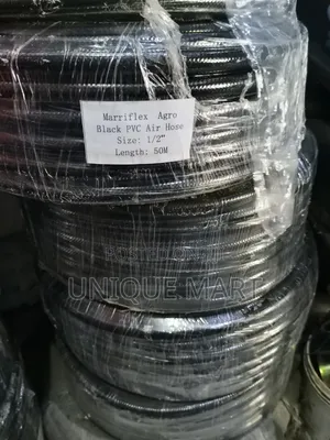 1/2" Agro PVC Black Air Hose. Bundle:50 Meters