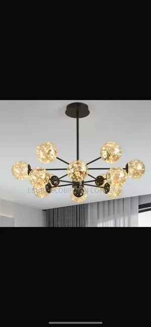 Nordic Luxury Chandelier Available by 8glasses, 12glasses , 16glasses