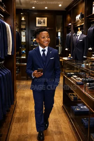 Premium Children's Suits – Smart Looks for Every Occasion | ₦45,000