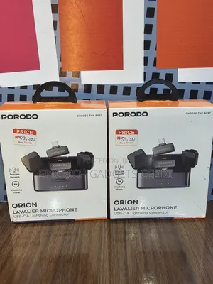 Porodo Orion Lavalier Wireless Microphone for Content